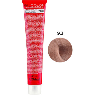Крем-краска для волос Palco Professional Color № 9.3 блонд натуральный золото, 100 мл