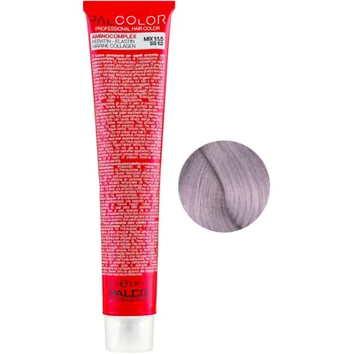 Крем-фарба для волосся Palco Professional Color срібло, 100 мл
