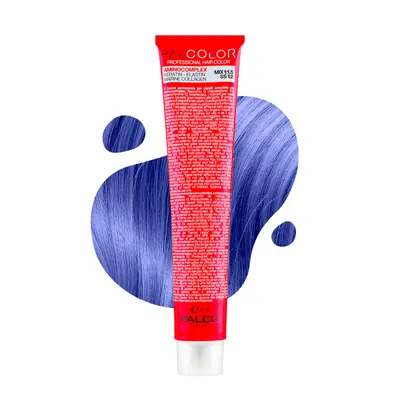 Крем-фарба для волосся Palco Professional Color синій, 100 мл