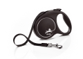 Поводок-рулетка Trixie 12361 Flexi Black Design, черная (лента) L 5 м, до 25 кг