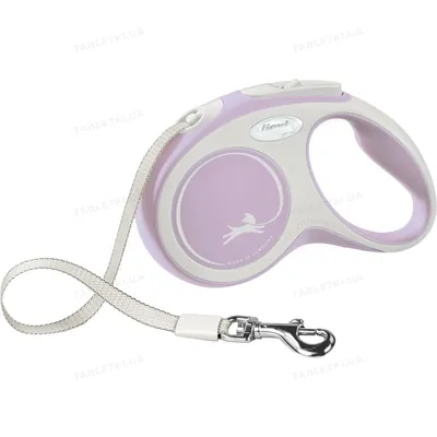 Повідець-рулетка Trixie 213406 Flexi New COMFORT, рожева (стрічка) S 5 м, до 15 кг