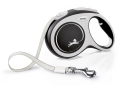 Поводок-рулетка Trixie 213601 Flexi New COMFORT, черная (лента) L 5 м, до 12 кг