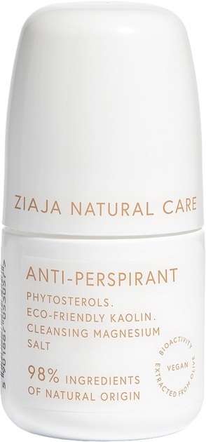 Дезодорант-антиперспирант роликовый Ziaja Natural Care, 60 мл
