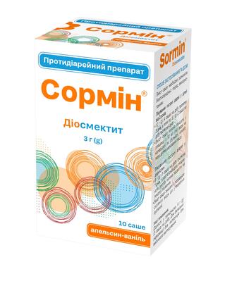 Сормін порошок д/ор. сусп. 3 г по 3.72 г №10 у саше