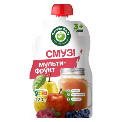 Смузі Garden Gadz мультифрукт, 120 г