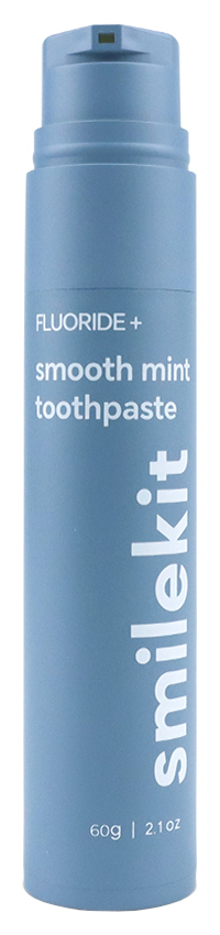 Зубна паста SmileKit Fluoride+ з фторидом та смаком свіжої м'яти, 60 г
