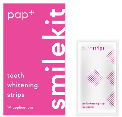 Полоски для зубов SmileKit PAP+ отбеливающие, 28 штук (14 пар)