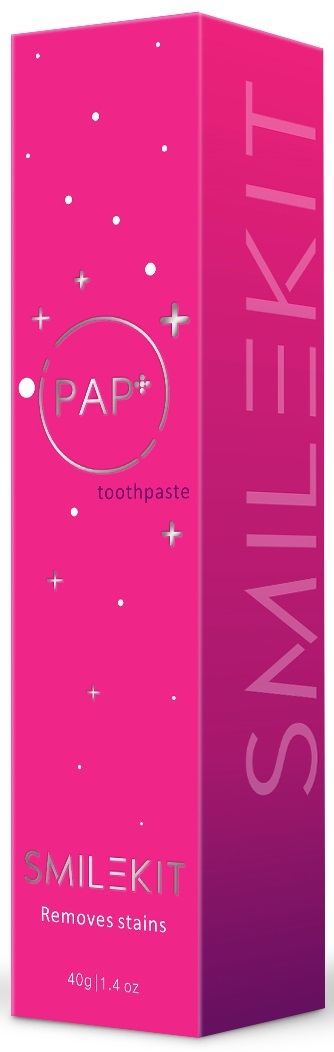 Зубна паста SmileKit PAP+ відбілювальна, 40 г