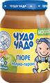 Пюре фруктове Чудо-Чадо Яблуко-персик без цукру, 170 г