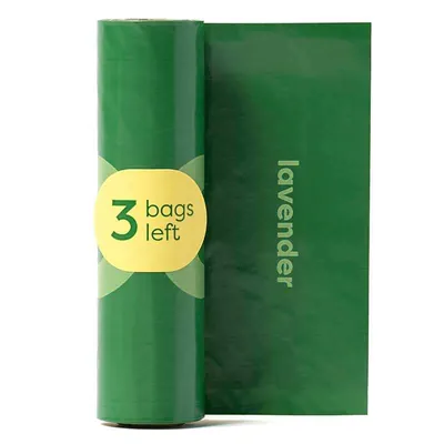 Пакети Earth Rated Poop Bags Lavender для прибирання за собакою з ароматом лаванди, 120 штук