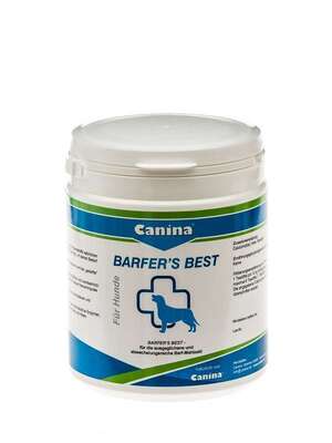 Витаминно-минеральный комплекс Canina Barfers Best для собак при кормлении натуральным кормом, 180 г