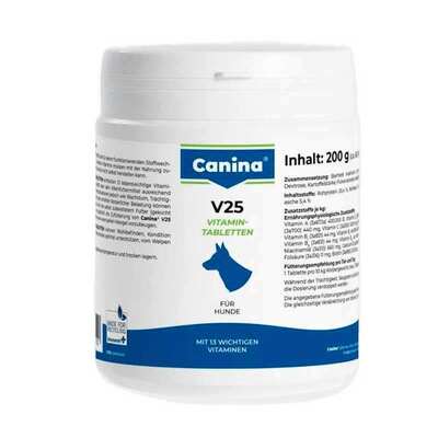 Витаминный комплекс Canina V25 для собак, 60 таблеток