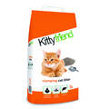 Наполнитель для кошачьего туалета Kittyfriend Clumping Cat Litter бентонитовый, 3 кг (5 л)