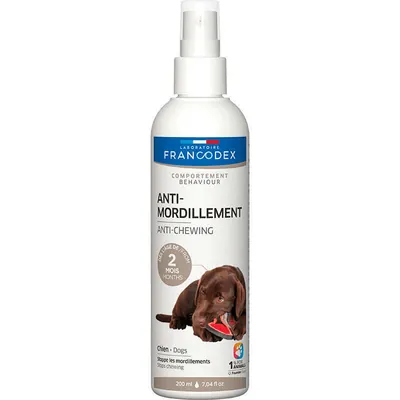 Спрей Laboratoire Francodex Anti-Chewing Spray що запобігає гризінню, для цуценят та дорослих собак, 200 мл