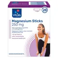 Магнезіум з вітаміном Е Vitalis Magnesium Sticks 250 мг зі смаком лісових ягід №20 в стіках