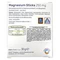 Магнезіум з вітаміном Е Vitalis Magnesium Sticks 250 мг зі смаком лайму №20 в стіках