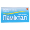 Ламіктал таблетки по 100 мг №30
