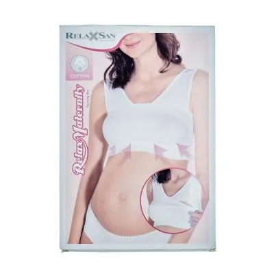 Майка для годуючих жінок Relaxsan RelaxMaternity, артикул 5700, бежева, розмір S