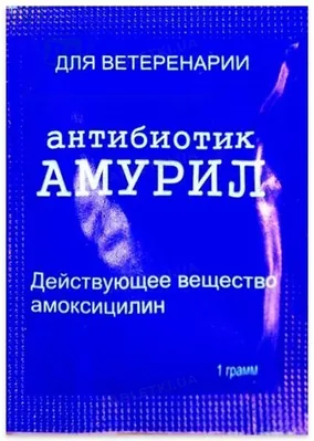 Амурил (ДЛЯ ТВАРИН) порошок для перорального застосування, 1 г