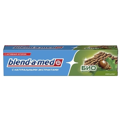Зубная паста Blend-a-med Био Фтор Кора дуба, 100 мл