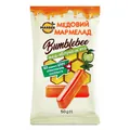 Мармелад медовий Bumblebee мед-яблуко-м'ята, 50 г