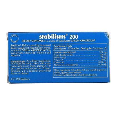 Стабилиум 200 Nutricology Stabilium, 30 капсул