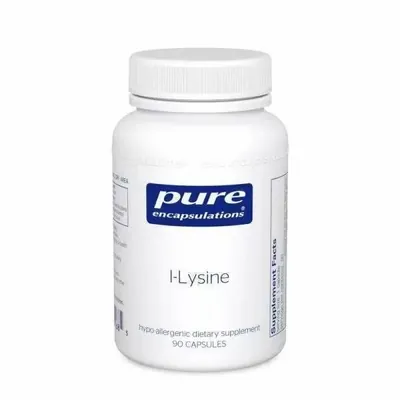 L-лізин Pure Encapsulations L-Lysine, 90 капсул