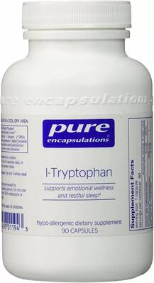 L-триптофан Pure Encapsulations L-Tryptophan, 90 капсул