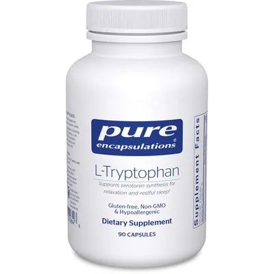 L-триптофан Pure Encapsulations L-Tryptophan, 90 капсул