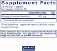 N-ацетилцистеїн Pure Encapsulations NAC 600 мг, 90 капсул