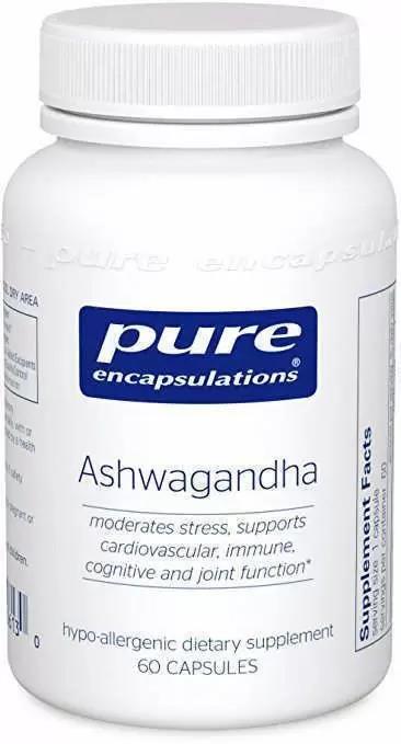 Ашваганда Pure Encapsulations Ashwagandha, 60 капсул