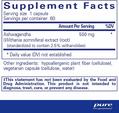 Ашваганда Pure Encapsulations Ashwagandha, 60 капсул