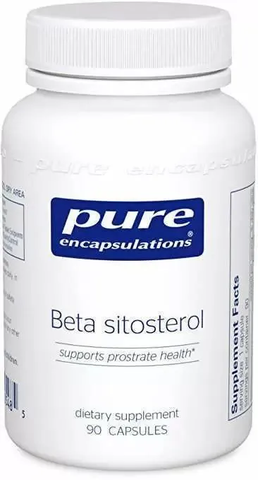 Бета-ситостерол Pure Encapsulations Beta-Sitosterol, 90 капсул