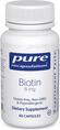 Биотин Pure Encapsulations Biotin 8 мг, 60 капсул