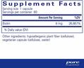 Биотин Pure Encapsulations Biotin 8 мг, 60 капсул