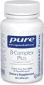 Витамины группы B Pure Encapsulations B-Complex Plus, 60 капсул