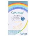 Сумамед форте порошок д/ор. сусп. со вкус. банан. 200 мг/5 мл (600 мг) по 15 мл во флак.