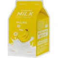 Маска тканинна для обличчя A'pieu Milk One-Pack Banana з екстрактом банана, 21 мл