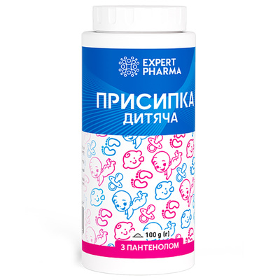 Присыпка детская ЕХPERT PHARMA с пантенолом, 100 г