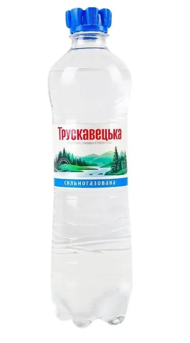 Вода мінеральна Трускавецька сильногазована, 0,5 л