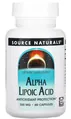 Альфа-ліпоєва кислота Source Naturals Alpha Lipoic Acid 300 мг, 60 капсул
