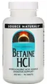 Бетаїн Source Naturals Betaine HCI 650 мг, 90 таблеток