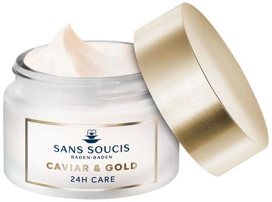 Крем-уход Sans Soucis Caviar & Gold 24-ч антивозрастной для нормальной кожи, 50 мл