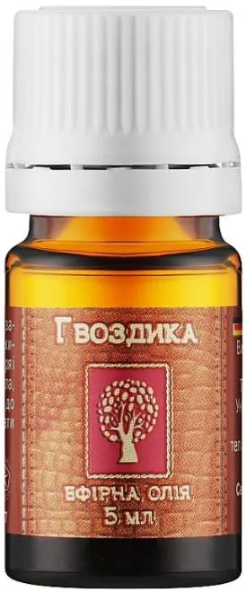 Ефірна олія Антологія Натуральної Косметики Фармаком Гвоздика, 5 мл