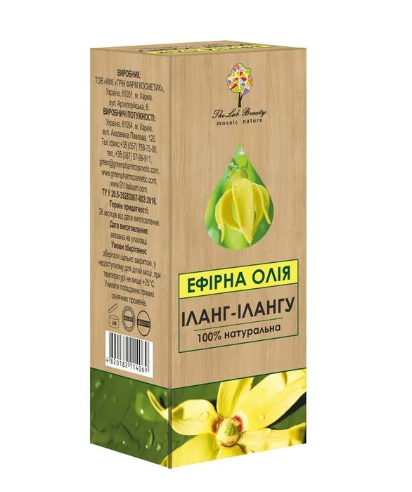 Олія ефірна The Lab Beauty іланг-ілангу, 10 мл