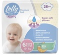 Подгузники-трусики Lolly Premium Soft Extra Large детские, размер 6, 15+ кг, 26 шт