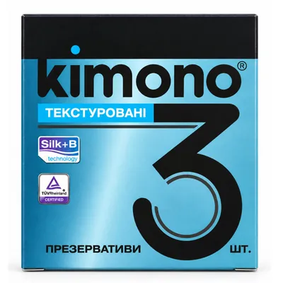 Презервативи Kimono набір з 6 різновидів, 36 штук (12 упаковок по 3 шт)