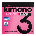Презервативи Kimono набір з 6 різновидів, 36 штук (12 упаковок по 3 шт)