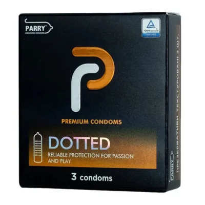 Презервативи Parry Premium Assorted, 36 штук (12 упаковок по 3 шт)