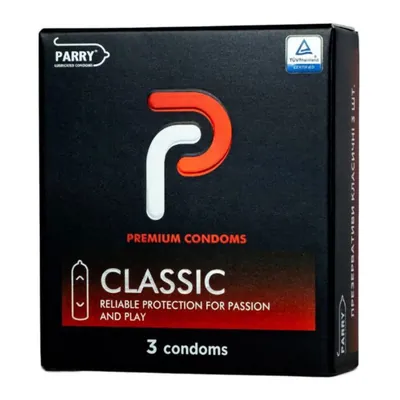 Презервативи Parry Premium Assorted, 36 штук (12 упаковок по 3 шт)